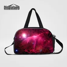 Dispalang пространство вселенной Galaxy Star Для женщин Дорожные сумки большой Ёмкость мужские Чемодан путешествия вещевой мешок плеча Сумки для поездок