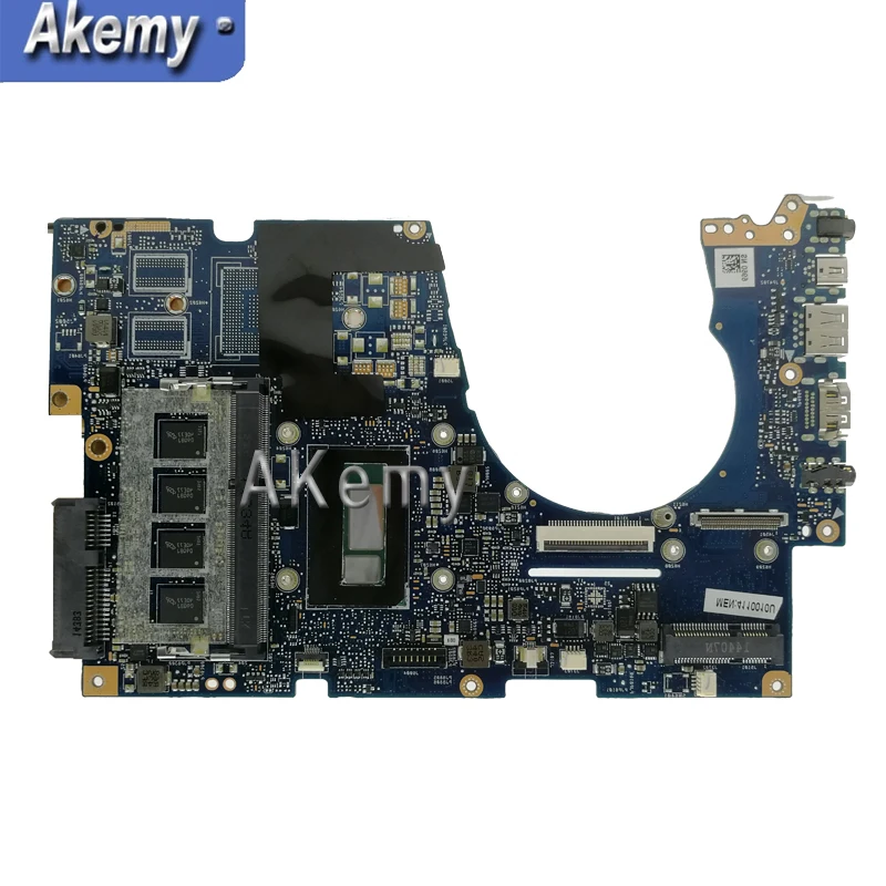  Akemy UX303LAB Laptop Motherboard FOR ASUS UX303LA UX303LNB Laptop Motherboard I7-5500U 4GB RAM 90N