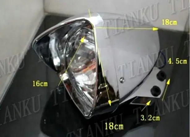 Фара мотоцикла с точесветильник светодиодом для Suzuki bulvard C50 Volusia 800 C90 m09r C109 Marauder M50