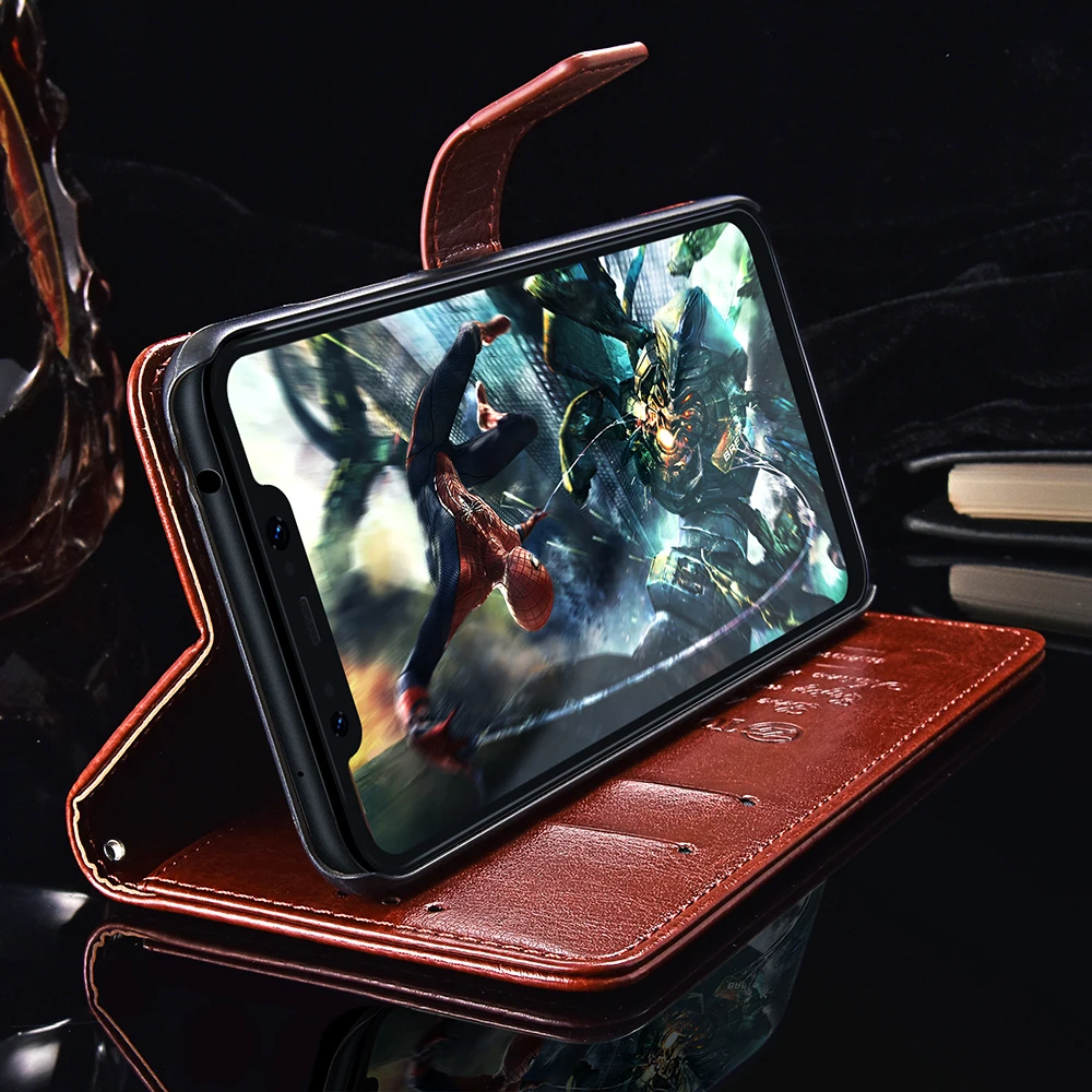 TOMKAS Pocophone F1 чехол POCO Global откидной бумажник с подставкой винтажный кожаный