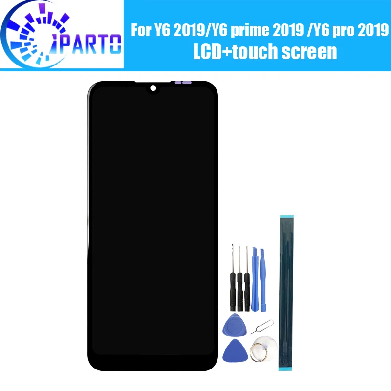 

For Huawei Y6 2019/Y6 PRIME 2019 LCD Display + Touch Screen Digitizer Assembly 100% New Tested LCD Screen+Touch for Y6 PRO 2019