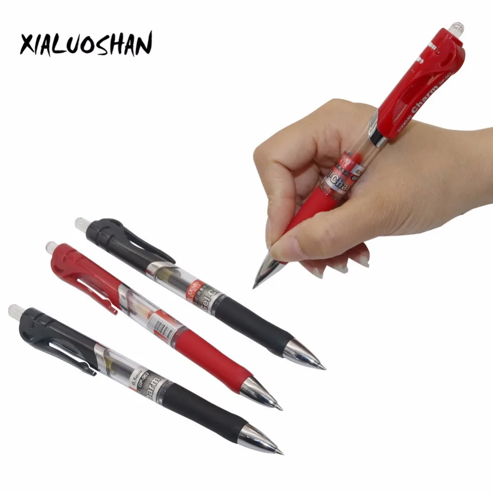 10 шт шариковая ручка перо 0,5 мм черные или красные чернила офисная Шариковая ручка для бизнеса офисные школьные письменные принадлежности