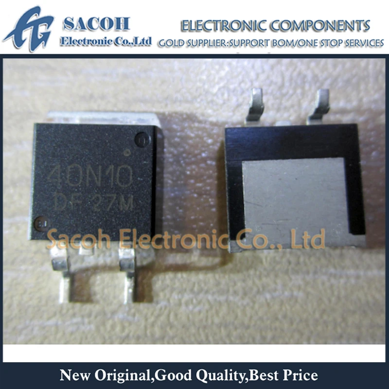 10 шт. RF1S40N10LESM F40N10LE 40N10 TO-263 40A 100 V низковольтный Транзистор MOSFET