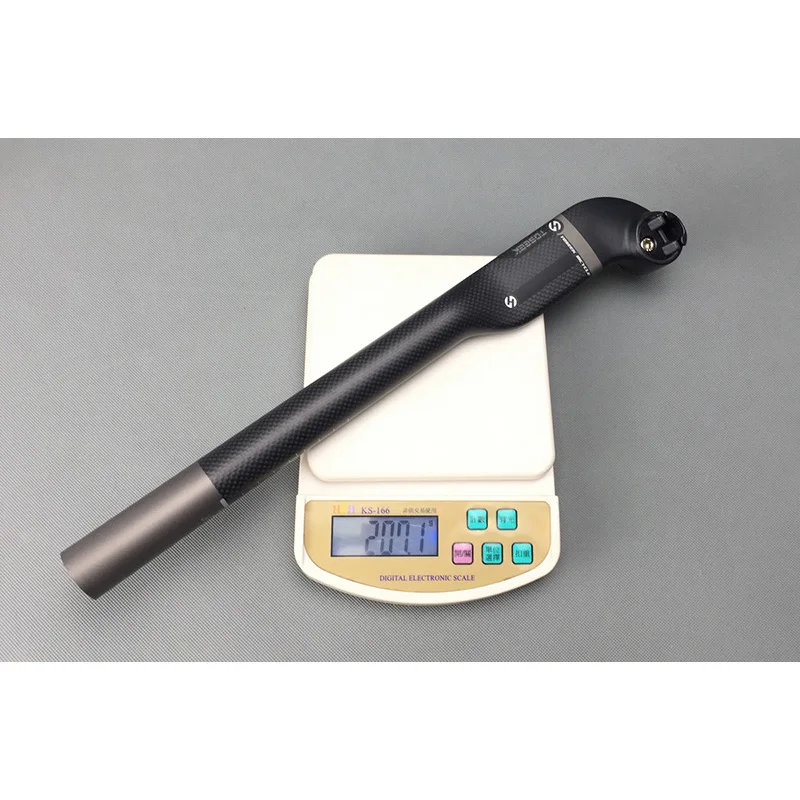 Toseek برو الدراجات دراجة seatpost الطريق و الدراجة الجبلية الكربون كاملة 3 كيلو 27.2/30.8/31.6*400 ملليمتر mtb دراجة أجزاء 207 جرام Toseek برو الدراجات دراجة seatpost الطريق و الدراجة الجبلية الكربون كاملة 3 كيلو 27.2/30.8/31.6*400 ملليمتر mtb دراجة أجزاء 207 جرام