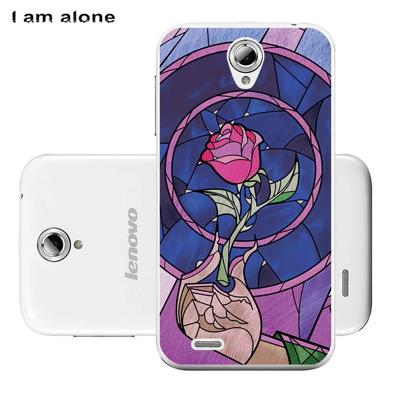 Чехлы для телефонов I am alone для lenovo A859 5,0 дюймов Мягкий ТПУ мобильный Модный Цветной милый чехол для lenovo A859 сумки