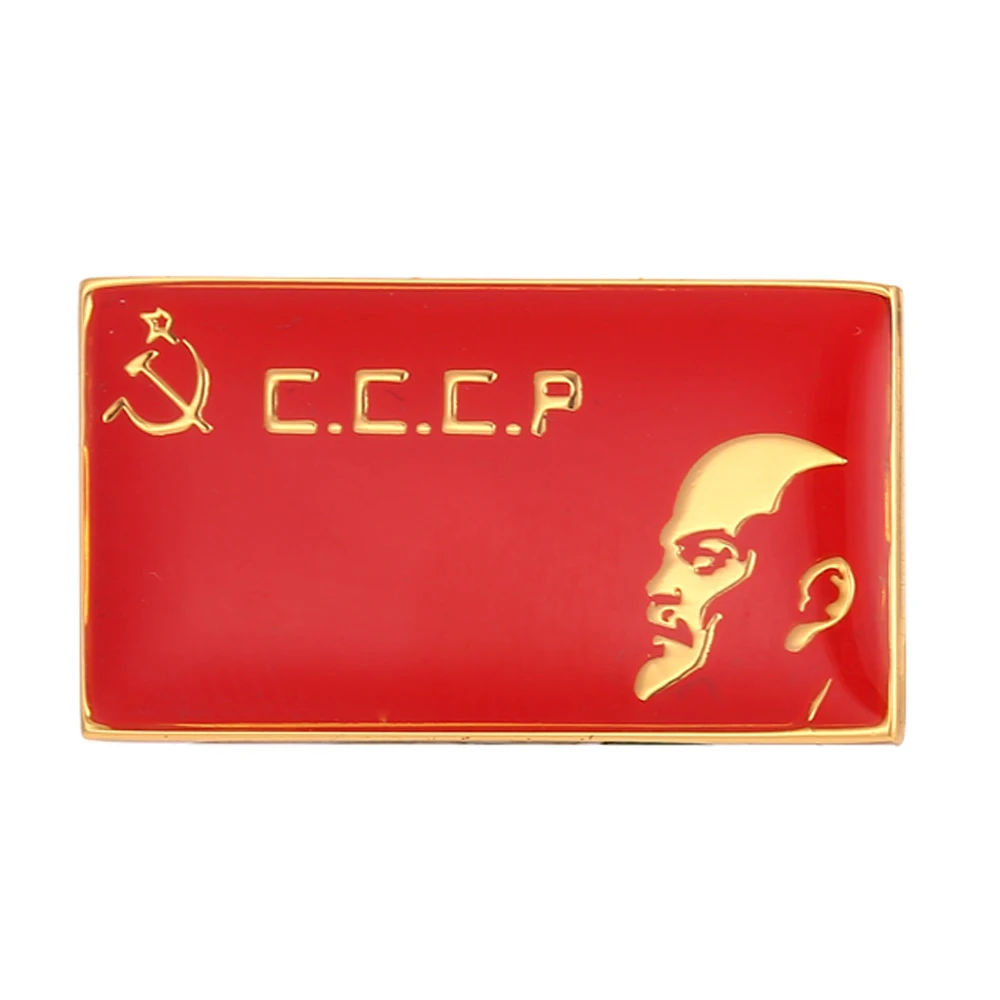 

CCCP Flag Lenin Lapel Pin Soviet Brooch USSR Badge