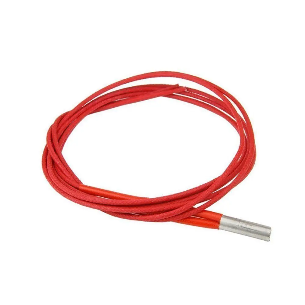 12V 40W 12V 30W 24V 40W 24V 30W Ceramic Cartridge Heater Wire 6X20mm 1M