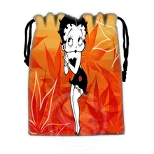 H-P663 на заказ Betty Boop#19 drawstring Сумки для мобильного телефона планшета ПК упаковка подарок Bags18X22cm SQ00806# H0663