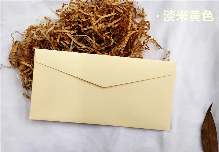 5# разъемная застежка-молния бумажные конверты Цветной Envelopes130 GMS 220x110 мм конверты толстые Цветной конверты 100 шт