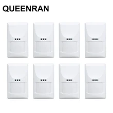 Хорошее качество, 8 шт./лот, проводной, крытый, для домашних животных, Immune PIR сенсор, детектор движения для дома, система сигнализации, защита безопасности