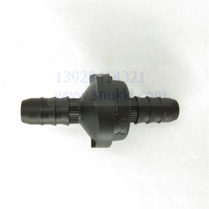 Высокое качество ID10 черный цвет пластиковый односторонний клапан обратный клапан односторонний клапан воздушный насос вакуумный обратный клапан