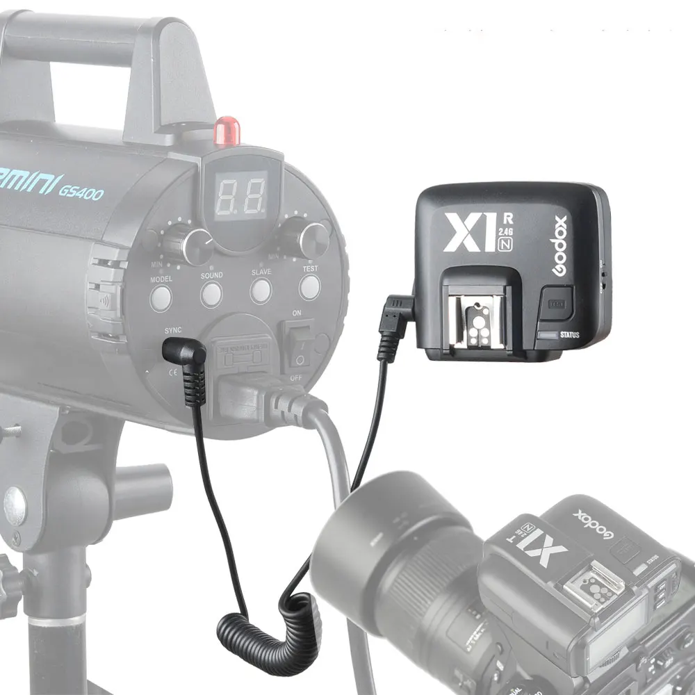 Godox X1R-N Only the Receiver Camera Flash Trigger For Nikon (19)