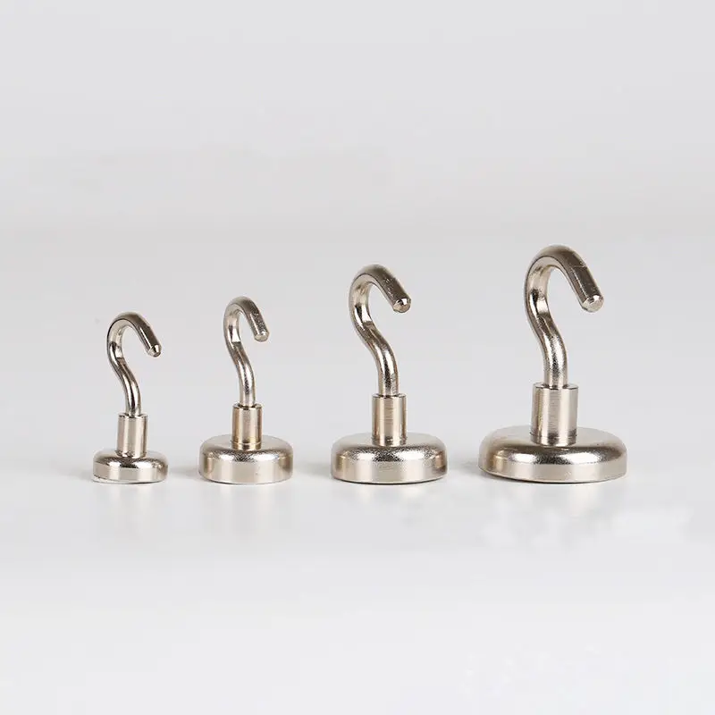 

Strong Mini Magnetic Circular Hook Hanger Magnets Linked Kitchen Wall Hold