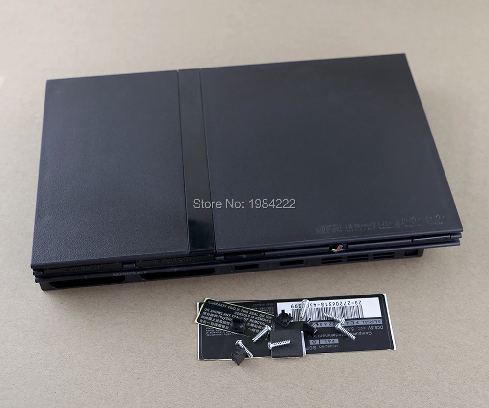 OCGAME Высокое качество полный корпус чехол для PS2 тонкий 7w 70000 7000X крышка консоли с этикеткой