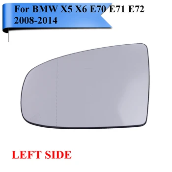 

Left Side For BMW X5 X6 E70 LCI E71 E72 M Sport SUV xDrive 2008 - 2014 Heated Wing Mirror Glass Heating Rear-View Mirror #W106-L