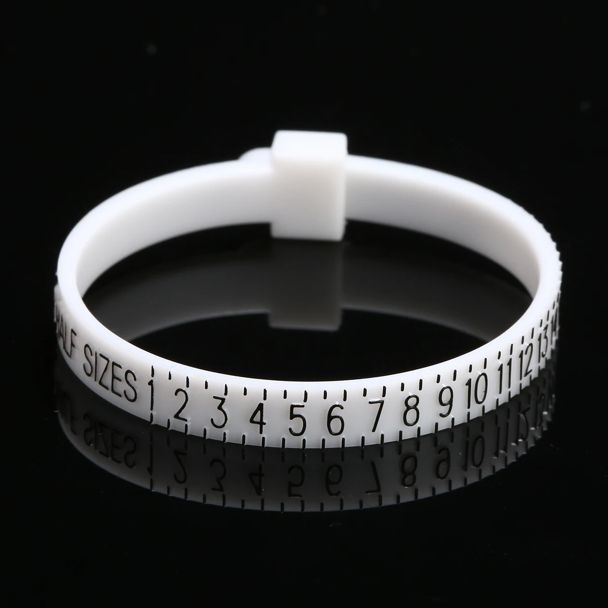 High Quality US Ring Sizer Measure Finger Gauge For Wedding Ring Band Women Men Standard Tester Jewelry Tool Shellhard