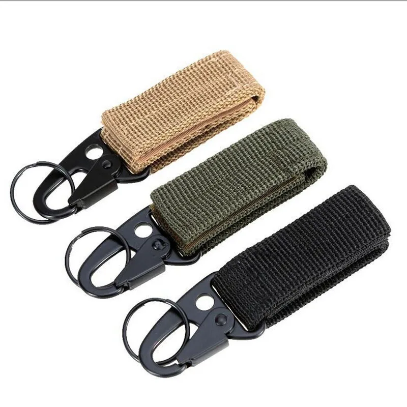 Buy Outdoor tactical nylon webbing hanger buckle