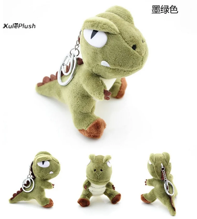 Super Quality , Delicate 10CM Height Green Dragon Plush Stuffed TOY