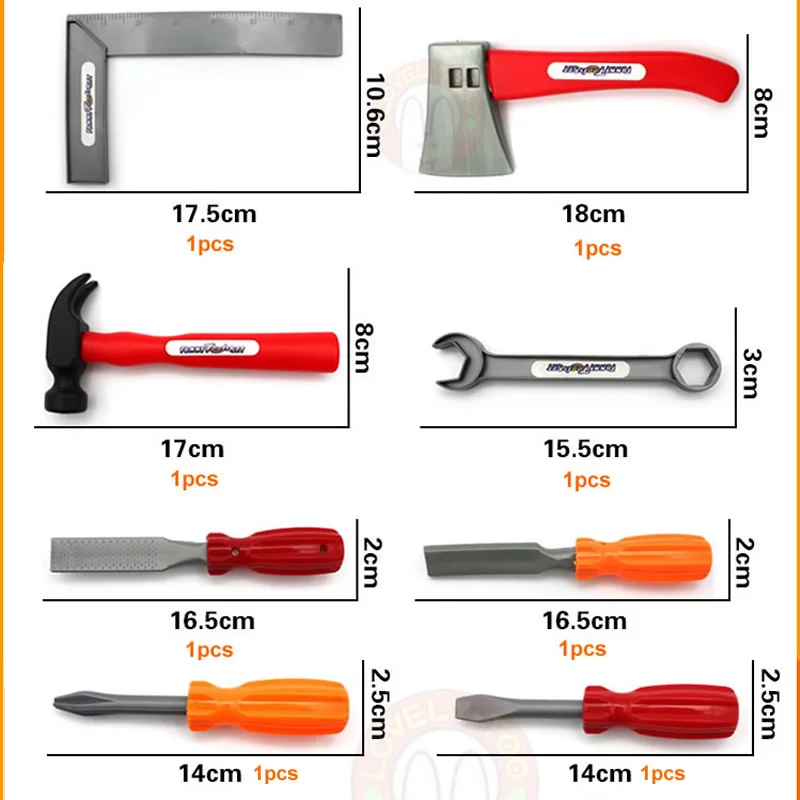28 шт. Игрушки для мальчиков, детский набор инструментов, ремонтная дрель, отвертка, топор, столярная игра, садовая игра, ролевые игры для детей, развивающие подарки