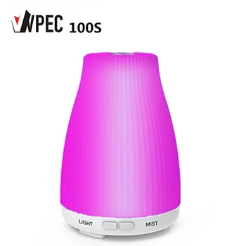 

VVPEC Diffuser 100ML Timer Colorful Ultrasonic Aroma Diffuser Aromatherapy Air Humidifier Essential Oil Diffuser Fogger