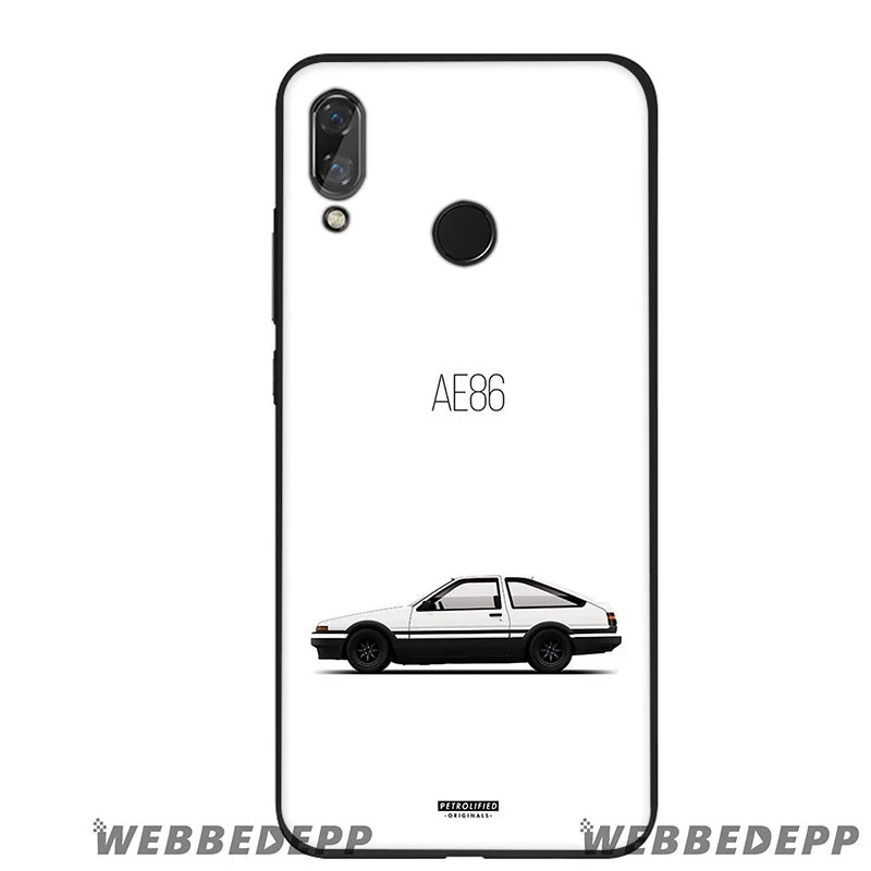 Мягкий силиконовый чехол WEBBEDEPP INITIAL D AE86 для huawei Honor mate 20 10 8X 8C 8 6A 7A 7X 7C Lite Pro из ТПУ - Цвет: 10