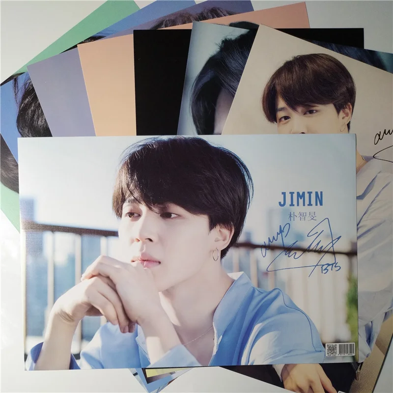

8*(42x29cm)Bangtan Boys Park Ji Min Jimin Posters Wall Stickers Gift Bangtan Boys