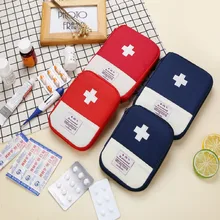 1PC Easy to Store Portable Outdoor Travel First Aid kit Medicine bag Home Small Medical box Emergency Survival Pill Case S/L 1PC Easy to Store Portable Outdoor Travel First Aid kit Medicine bag Home Small Medical box Emergency Survival Pill Case S/L