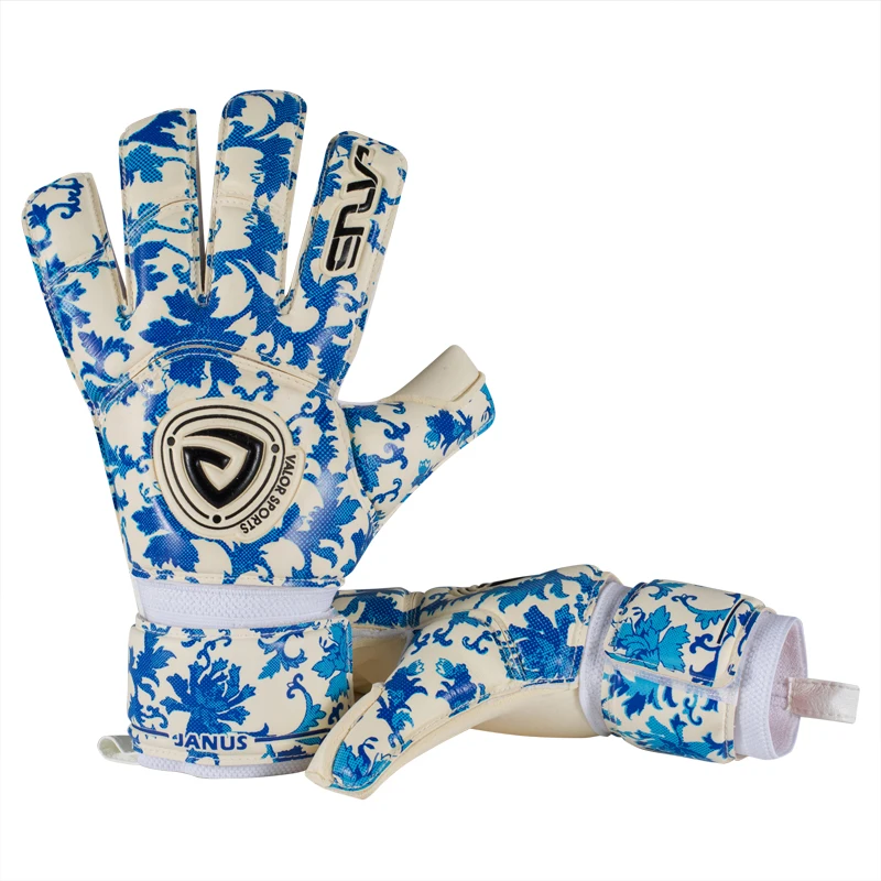 

Professional Soccer Goalkeeper Gloves Finger Shield Gauntlets 4mm Thicken CONTACT Latex Football Goalie Gloves Goal keeper Glove