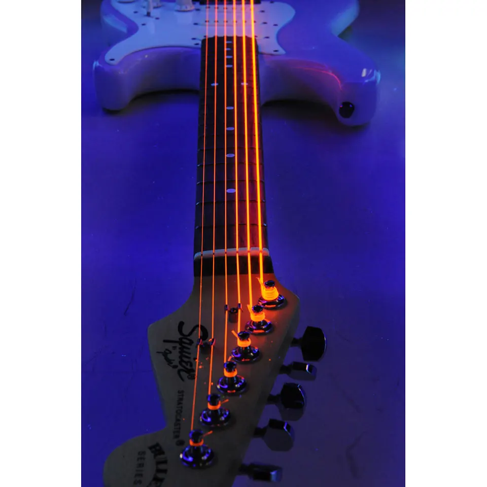 DR K3 Hi-def неоновые оранжевые люминесцентные Струны для бас-гитары, светильник 40-100 или Средний 45-105 или 5 струн 45-125