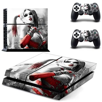

PS4 Console Skin Decal Sticker Harley Quinn + 2 Controller Skins Set