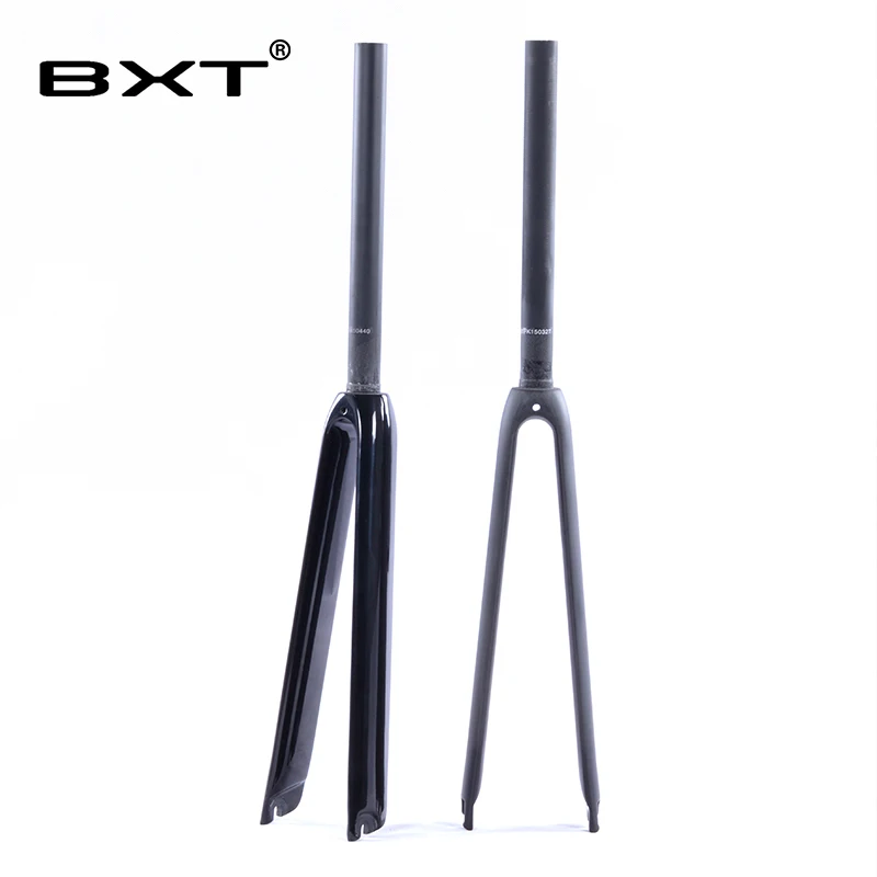 

2018 china cheap used racing bikes carbon fork 700C Road bicycle fork 1-1/8 super light road bike front fork free shipping