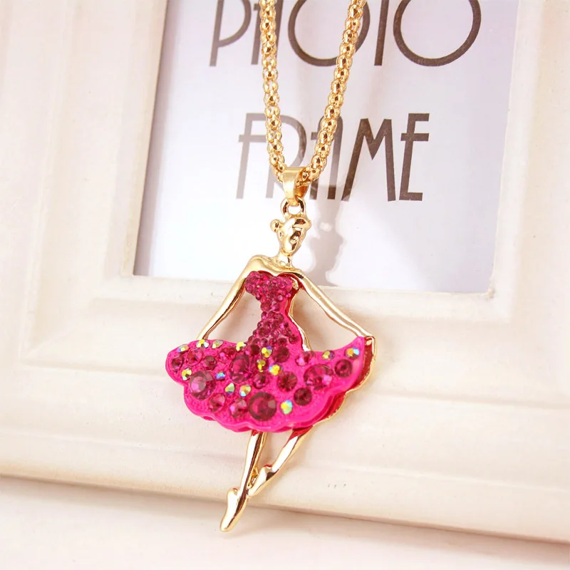 Online Buy Wholesale ballerina necklace from China