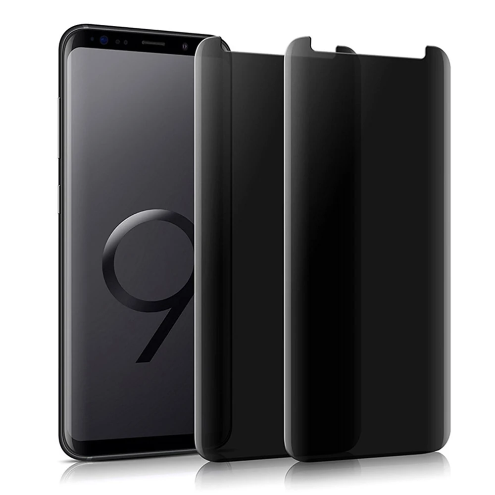 Закаленное стекло для samsung Galaxy S9 S8 Plus Note8 Note9 Защитная пленка для экрана с защитой от слежения 3D пленка для samsung S9 S8