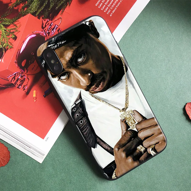 

2Pac Tupac Shakur Coque soft silicone TPU Phone Case cover Shell For Apple iPhone 5 5S SE 6 6S 6Plus 6sPlus 7 7Plus 8 8Plus X