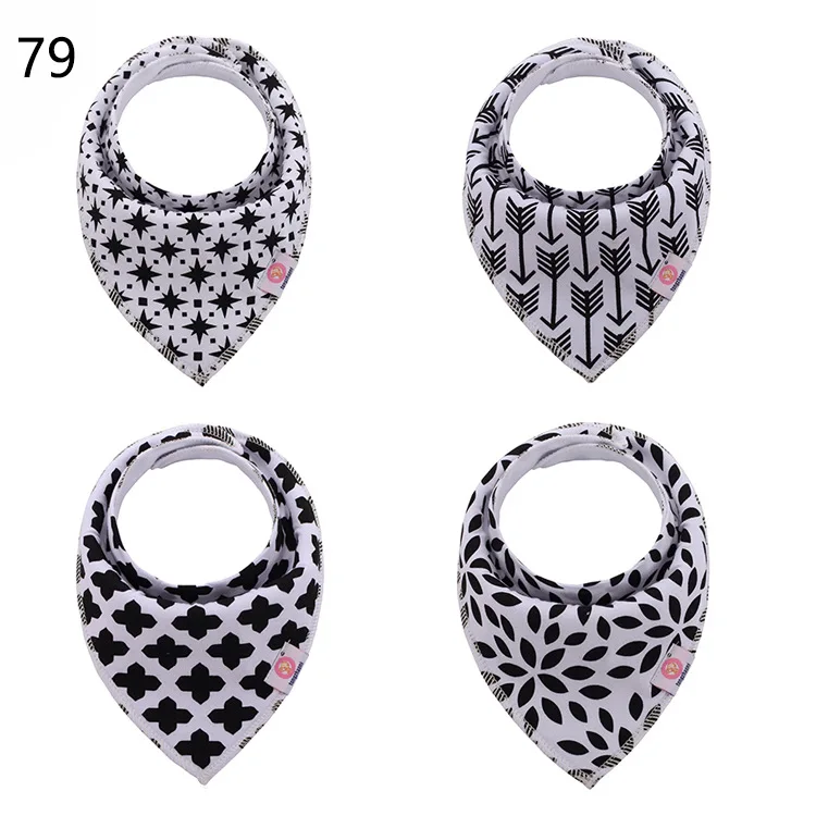 

Hzirip Baby Bibs Cute Cartoon Pattern Toddler Baby Waterproof Saliva Towel Cotton Fit 0-3 Years Old Infant Burp Cloths Feeding