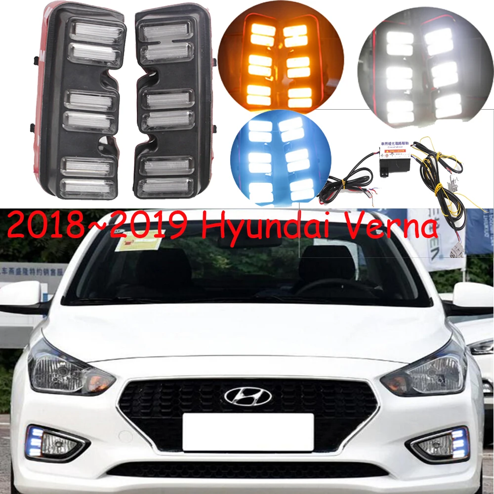 LED,2018 verna daytime Light,solaris,verna fog light,verna headlight