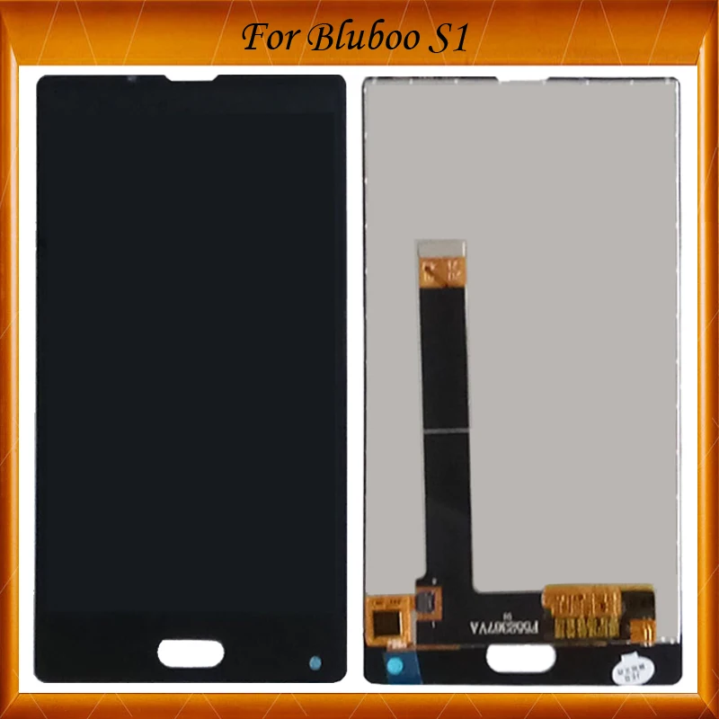 

100% Tested Wokring Top Quality For Bluboo S1 LCD Display + Touch Screen Assembly Replacement Black White Colors IN Stock