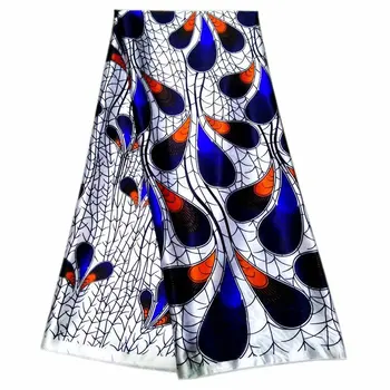 

new arrival silk fabric african print fabric 5yard per lot african fabric wholesale nigerian ankara fabrics africain tissu wax