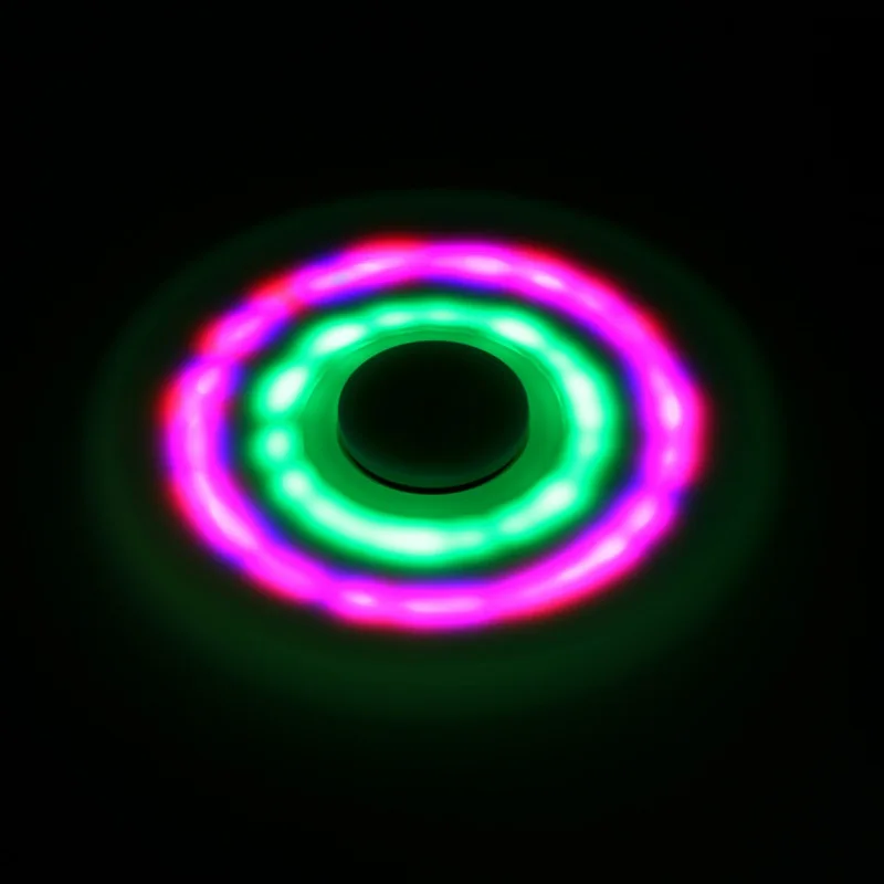LED Light Hand Finger Spinner 2017 Hand Spinner For Autism and ADHD Relief ABS + Metal Bearings Anti_Stress Toys Gift 7 Colors LED Light Hand Finger Spinner 2017 Hand Spinner For Autism and ADHD Relief ABS + Metal Bearings Anti_Stress Toys Gift 7 Colors