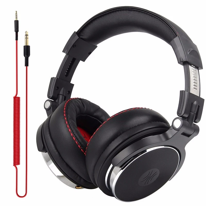 DJ Professional Studio Headphone Monitors DJ Wired Headset Over Ear Studio Headphones Wired