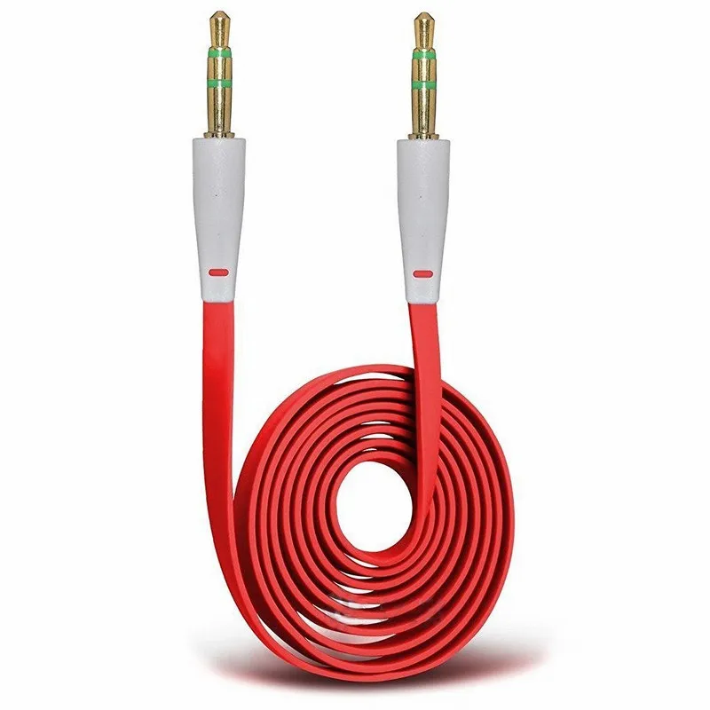 3.5mm-Male-to-Male-1m-Car-Stereo-Audio-Auxiliary-AUX-Cable-Cord-for-MP3-iPhone-6-6S-Plus-5-5S-SE-iPod-iPad-Samsung-Galaxy-Phones-5