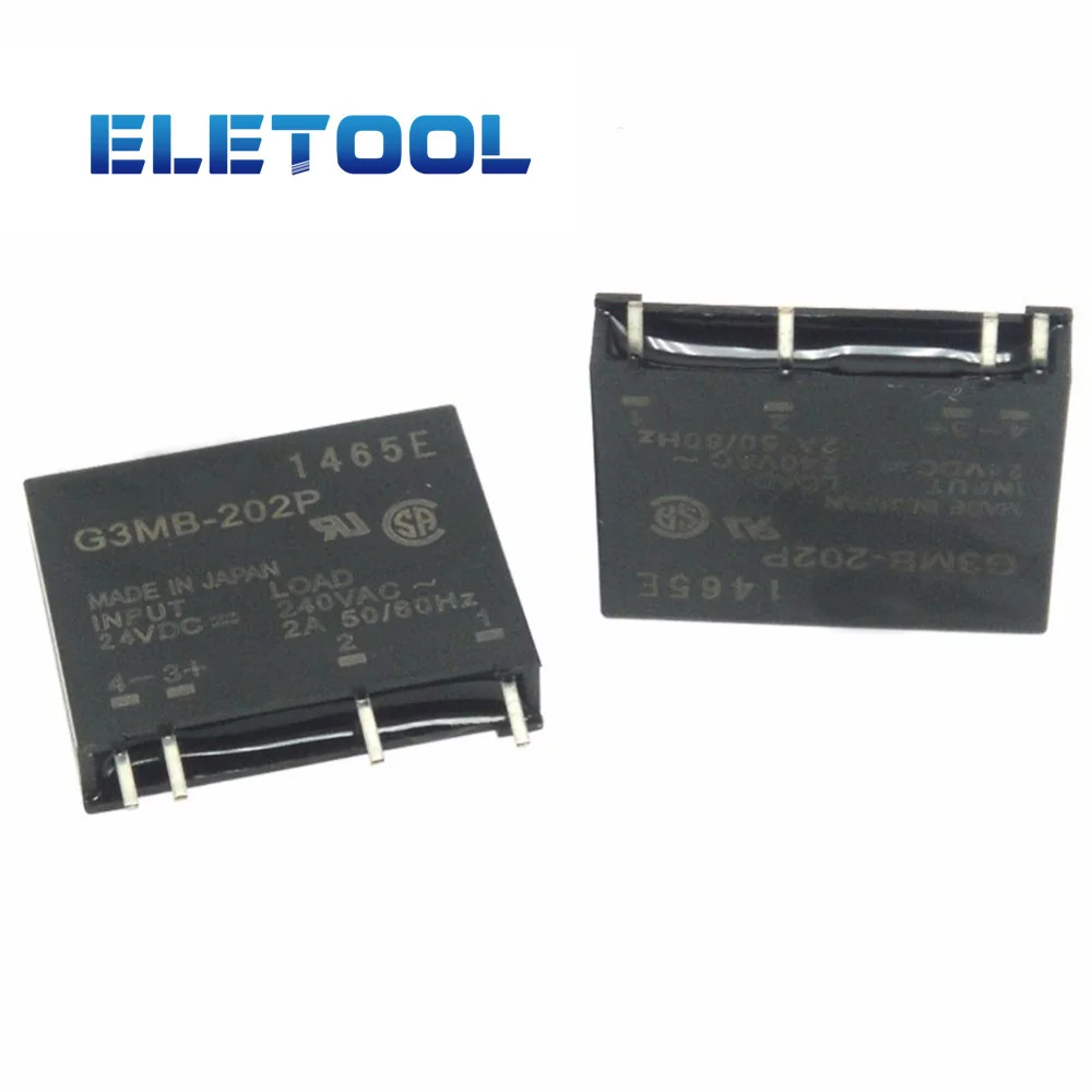 1 шт. релейный модуль G3MB 202P DC AC PCB SSR в 5 В Out 240 2A твердотельный XF30|Реле| |