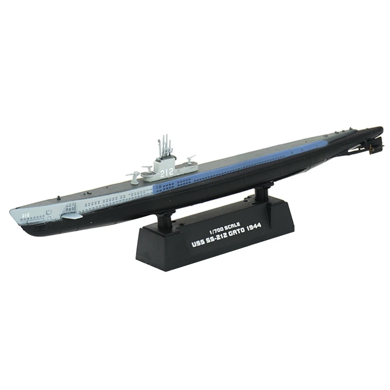 1: 700 Масштаб предварительно построенный USS Gato SS-212 подводная лодка хобби Коллекционная готовая пластиковая модель