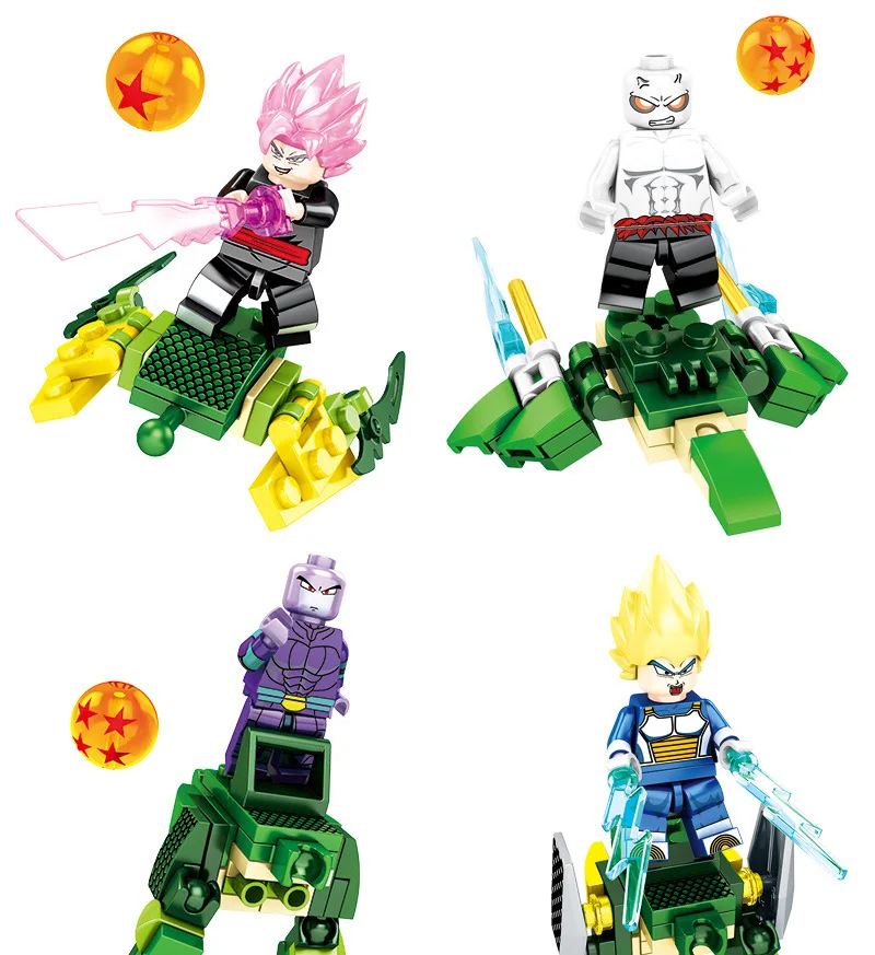 1236 Diy Puzzle Building Конструкторы dragon ball набор игрушки развивающие игрушки для детей хорошее качество Безопасный мальчик 8 в 1 здания игрушечные лошадки