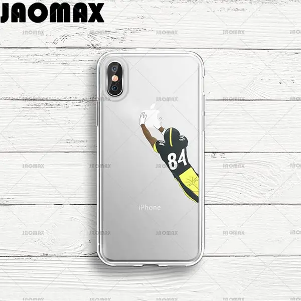 Jaomax Американский футбол силиконовый чехол для телефона для iPhone 11 Xs Xr 7 8 Plus 6S прозрачный силиконовый мягкий ТПУ чехол для телефона