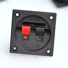 Free Shipping/Square speaker wiring clip audio terminal block speaker plastic junction box small speaker