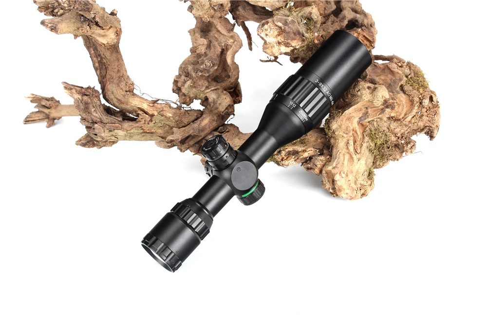 ohhunt Hunting Optics 3-9x32 AO Compact 12 Half Mil Dot Reticle Riflescopes Turrets Locking with Sun Shade Tactical Rifle Scope (12)