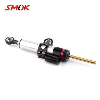 

SMOK Universal Motorcycle Adjustable Steering Damper Stabilizer For Yamaha MT07 MT 07 MT-07 2014-2016 2017 2018 2019 With LOGO