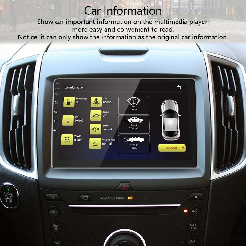 Clearance Jansite 10" full touch screen car radio Multimedia player 1024*600 Car DVD GPS navigation Reverse image U disk Mirror-link FM 3