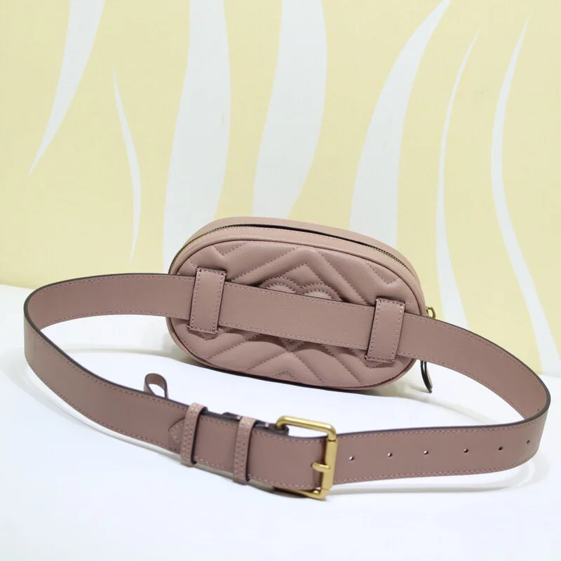

luxury New style fashionable bag limited edition designer bags 2018 famous brand high quality women bag real leather waist bags